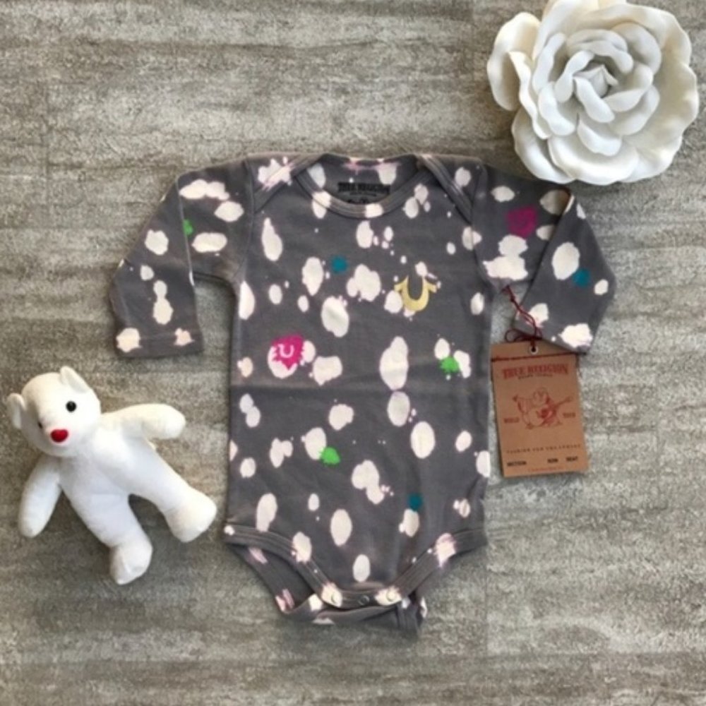 True Religion Baby LS Unisex Onesie